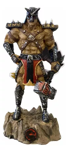 Shao Kahn Mortal Kombat Boneco Colecionável em Resina