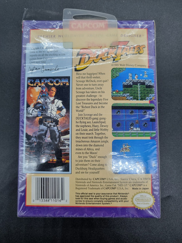 Duck Tales Nes Completo Cib Mint Impecable! (Usado)