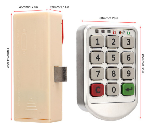 Armario Electrónico Con Cerradura De Acceso Con Contraseña