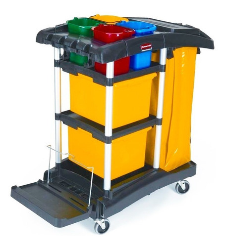 Cubeta De Servicio Pesado Rubbermaid Ultra Resistente 18573 Color Gris