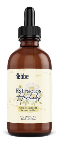 Extracto Glicólico De Manzanilla Concentrado 4x, 100% Puro