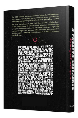 Livro O projeto Decamerão: 29 histórias da pandemia, de The New York Times Magazine Editora Rocco Ltda Capa Dura Português 2021