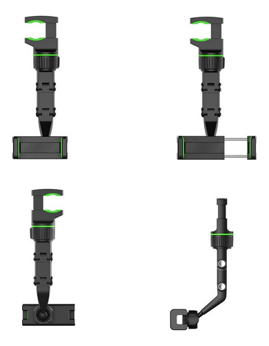 Soporte Para Teléfono Con Espejo Retrovisor Universal Girato