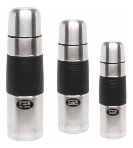 Termo Waterdog De Acero Inoxidable Antideslizante 1000ml