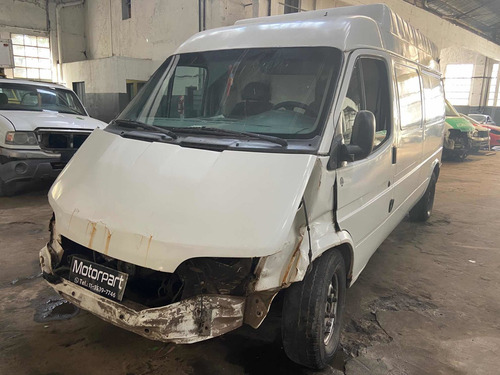 Ford Transit 2.5d Furgon Chocada Al Día Con Faltantes