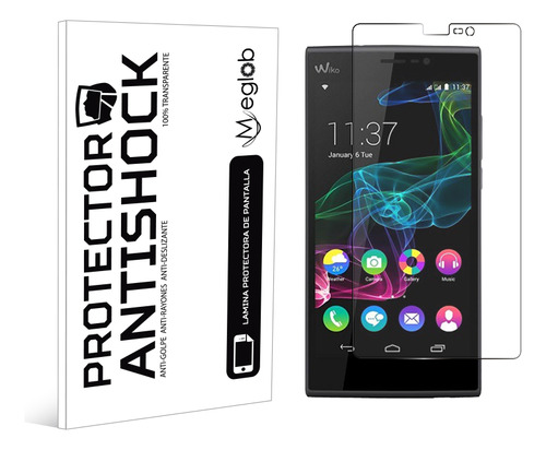 Protector De Pantalla Antishock Para Wiko Ridge Fab