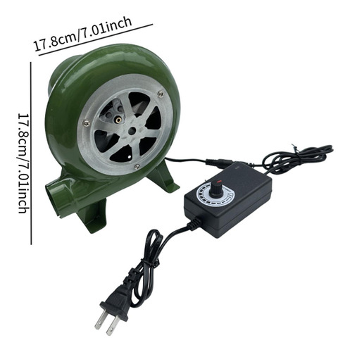 Ventilador De Ventilador De Horno Con Switch Us 110v 60w