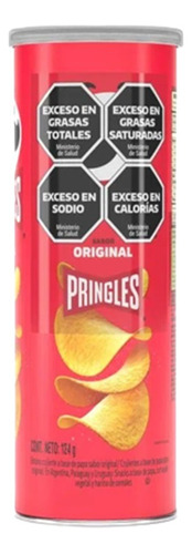 Caja Papas Fritas Pringles Original 104gs X 6u. - Dh Tienda