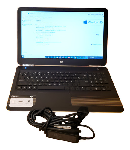 Laptop Hp Pavilion 15-aw003la 12 Gb Ram Amd A9 Radeon R5 Dorado (Usado)