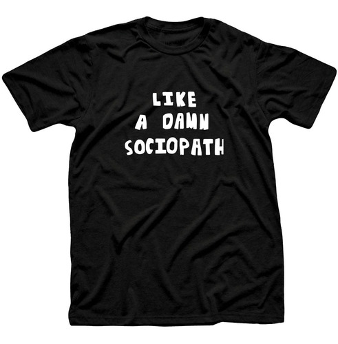 Remera Algodón Unisex Olivia Rodrigo Like A Damn Sociopath 2