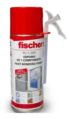 Espuma Poliuretano Expandido 300ml Fischer Berte