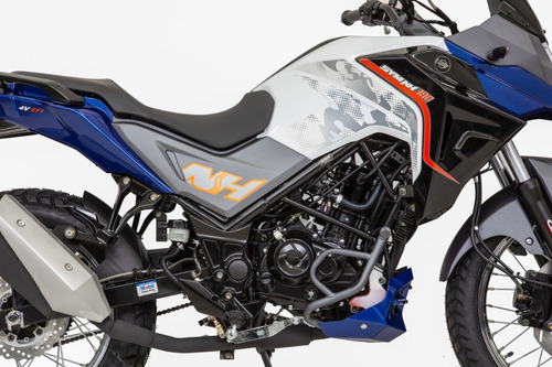 Imagem 2 de 8 de Dafra Nh 190 Azul 2022 0km A Pronta Entrega