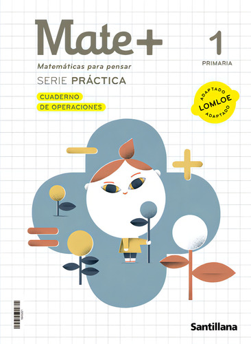 Mate Matematicas Para Pensar 1 Primaria: Matemáticas Para Pensar, De Aa.vv. Serie Práctica, Vol. 1. Editorial Grazalema, Tapa Blanda En Español
