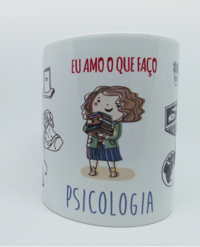 Caneca Personalizada Profissão Psicologia Psicóloga