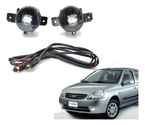 Faros Niebla Platina 2002 2003 2004 2005 Al 2010 Con Led