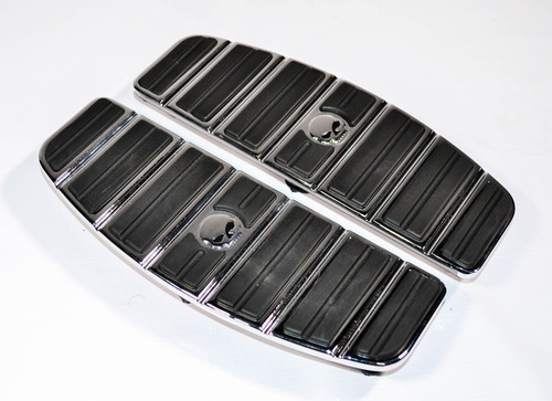 Covers De Planchas Delanteras Skull Para Harley Davidson