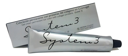 Tintura System 3 Coloracion Permanente 60 G Tono 7.34 rubio dorado cobrizo