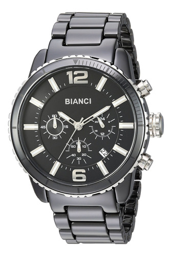Reloj Hombre Roberto Bianci Rb58750 Cuarzo Pulso Negro En