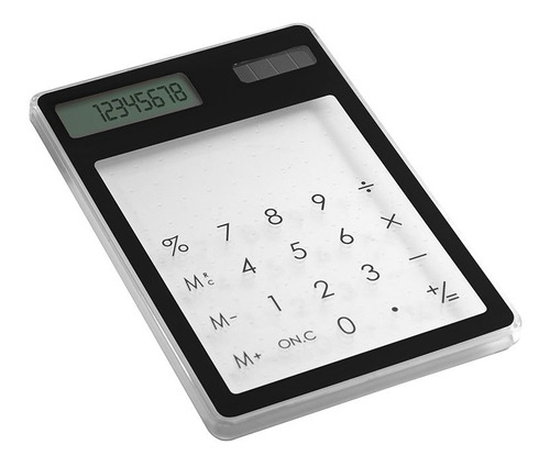 Mini Calculadora Solar Transparente Ecofamy