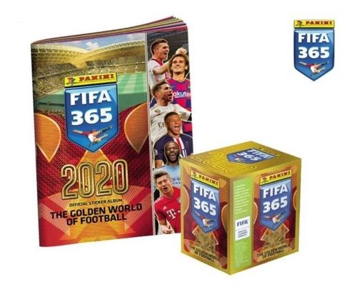 Álbum Fifa 365 2020 + Caja De 50 Sobres (250 Estampas)panini