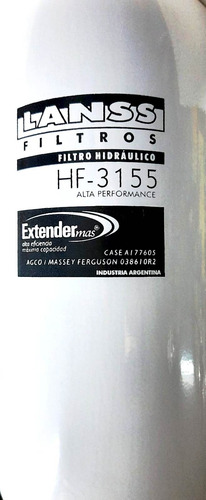 Filtro Aceite Hidráulico Lanss Hf3155