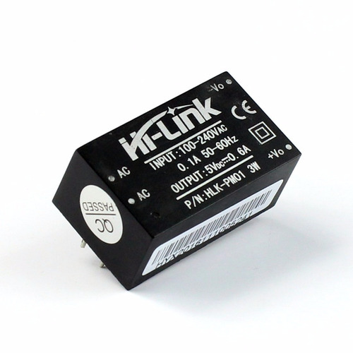 Mini Fonte Hi-link Hlk-pm01 240v P/ 5vdc 600ma