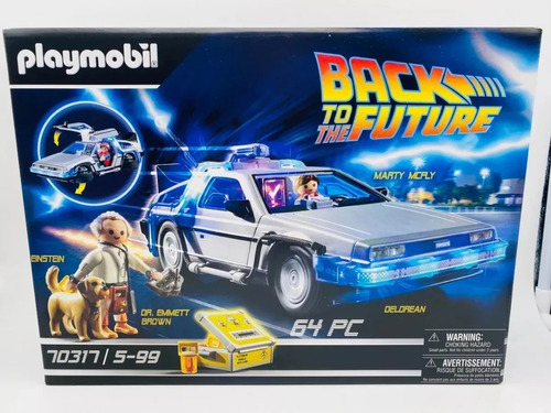 Playmobil Back To The Future 70317 Delorean Time Machine
