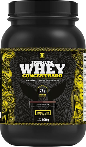 Iridium Whey Protein Concentrado - 900g Sabor Chocolate