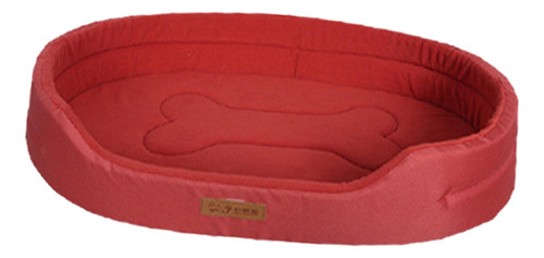 Cama Para Perros Con Sofá Para Gatos Transpirable Rojo Xl