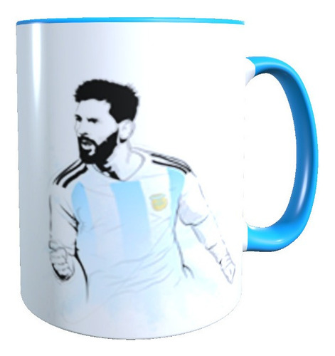 Taza Regalo Tazon Fanáticos Messi Qatar 2023 Futbol