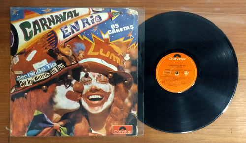 Os Caretas Carnaval En Rio 1973 Disco Lp Vinilo