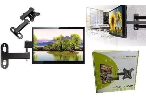 Soporte Tv Lcd Led Brazo 14''-27''