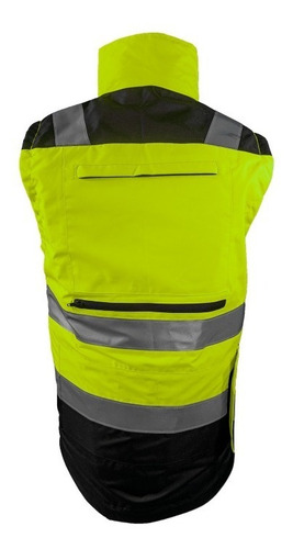 Imagen 5 de 8 de Chaleco Amarillo Ejecutivo Supervisor Bk820