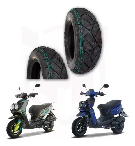 Llanta Trasero Para Moto Iron-red Premium Tracker Sin Cámara De 130-90-10 R 59 X 1 Unidad