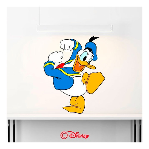 Vinilo Adhesivo Decorativo Pared Pato Donald 97cm Full Color