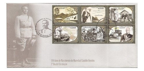 Fdc Com Cbc Série Selos 3441-3446 Marechal Cândido Rondon