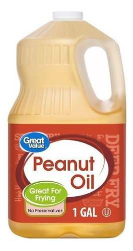 Aceite De Cacahuate Great Value 1 Gal