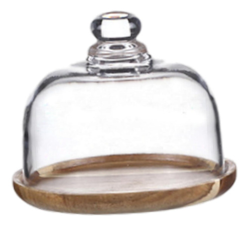 Soporte De Madera Para Tartas Con Forma De Cúpula, Vajilla