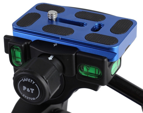 Imagem 9 de 10 de Cabeça De Tripé Panhead 3d Benro Hd3a De 3 Vias P/ 12kg