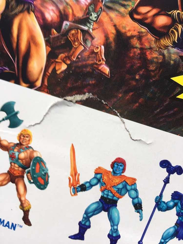 Masters Of The Universe Origins Scareglow Y Fisto (detalle)