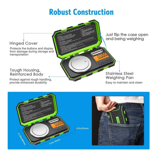 Amir Professional Digital Mini Scale, Pocket Scale 20
