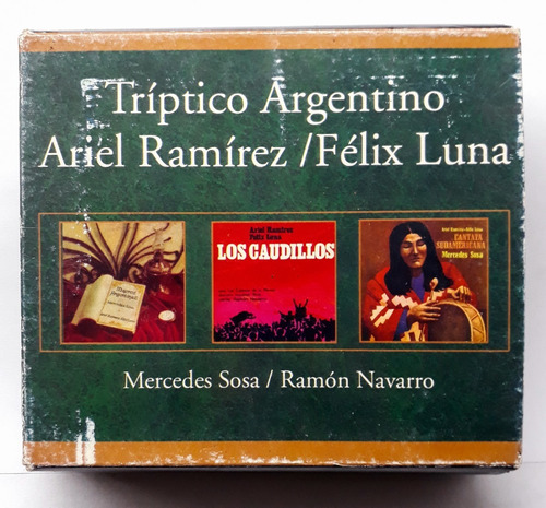 Ariel Ramirez Felix Luna - Triptico Argentino Mercedes Sosa