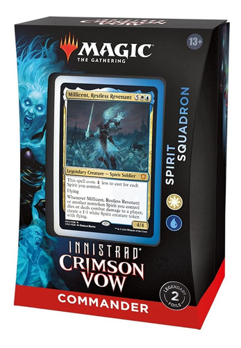 Cartas Magic Crimson Vow Commander Spirit Squadron La Plata