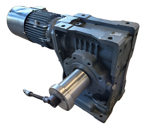 Motoredutor 1:80 Bonfiglioli W 110 U 80 P80 B14 B3 Passante (Usado)