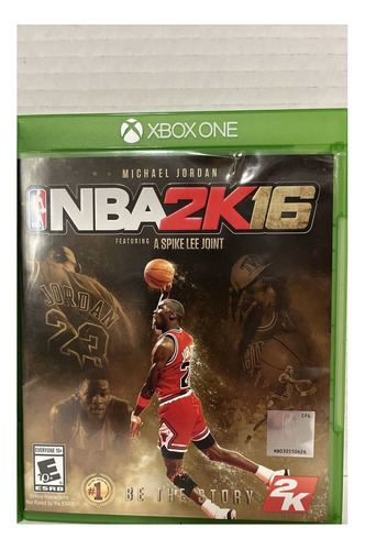 Nba 2k16 Michael Jordan Juego Xbox One Original Fisico