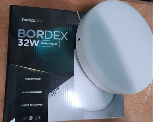 Panel Led Bordex Superficial Redondo 32 W 6000k