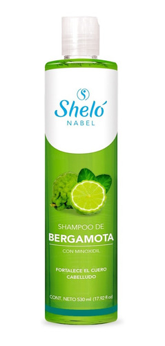 Imagen 1 de 8 de Shampoo Bergamota Crecimiento Cabello Alopecia Anticaída 