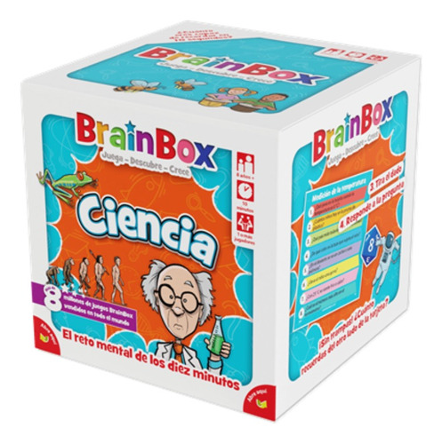 Brainbox Ciencia: Juego De Mesa Asmodee