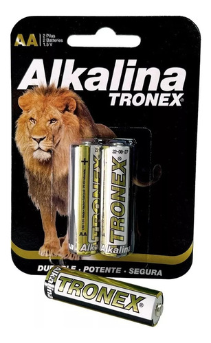 Pilas Alkalina Tronex Aa 1.5v