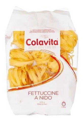 Macarrão Fetuccine Colavita Grano Duro 500g